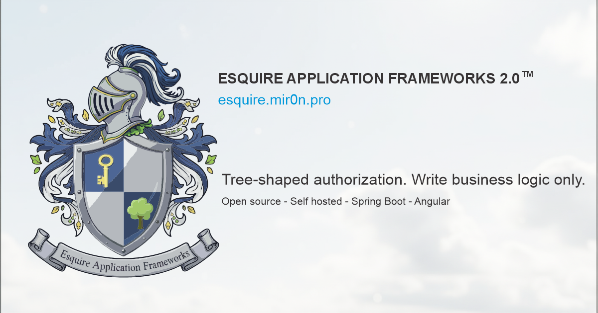 Esquire Frameworks